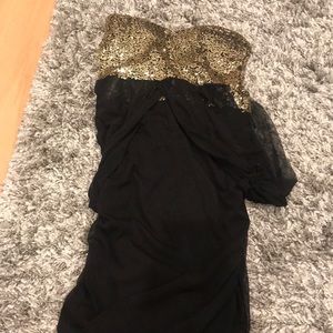 Beautiful classy strapless dress